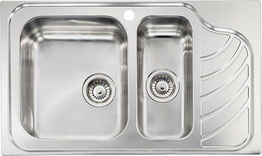 Sanitec 11754 Ένθετος Δεξιός Inox Σατινέ Μ86xΠ51cm Ασημί Sanitec 11754 Ένθετος Δεξιός Inox Σατινέ Μ86xΠ51cm Ασημί