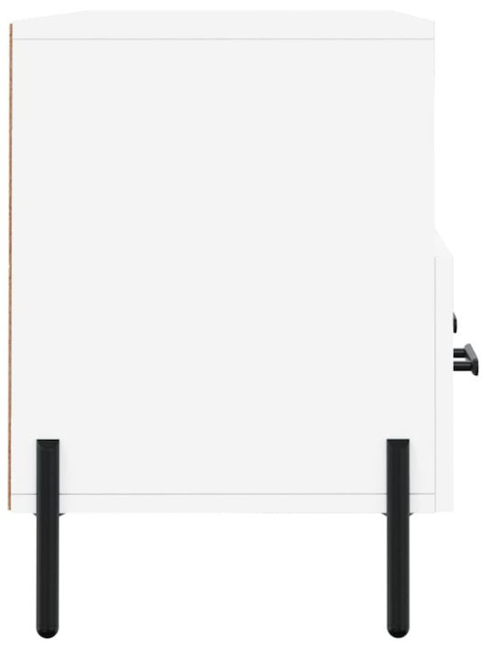 Έπιπλο Τηλεόρασης Λευκό Μ102xΠ36xΥ50cm