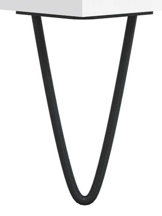Έπιπλο Τηλεόρασης Λευκό Μ100xΠ34.5xΥ44.5cm