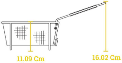 Lodge Frying Basket made of Stainless Steel 26.67εκ.