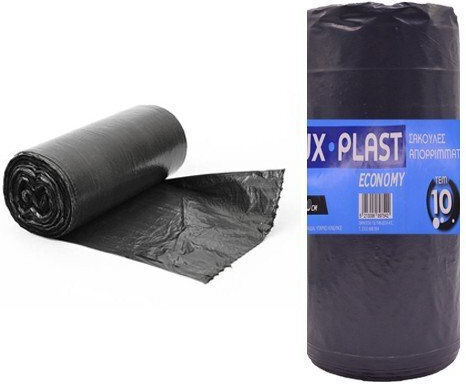 Trash Bags 70x90cm 10pcs Black