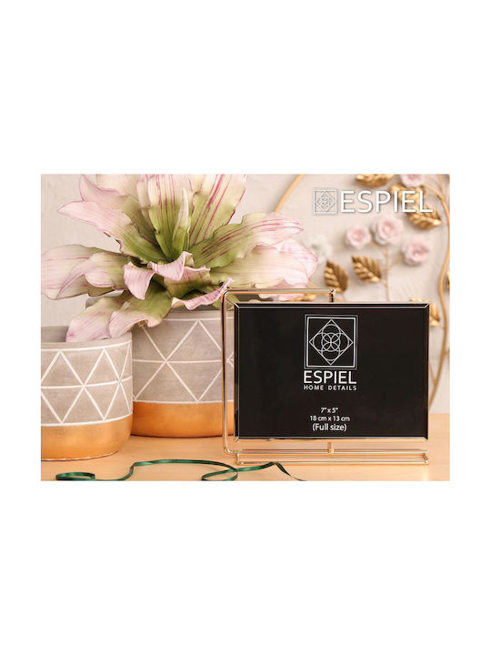 Espiel Metallic Gold Photo Frame 2 Pieces