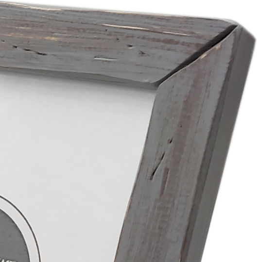 Korres Craft Wooden Photo Frame with Gray Frame