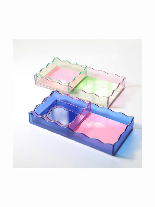 2712-03 Glass Decorative Tray