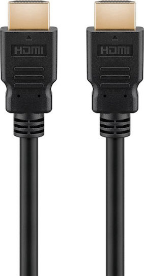 Goobay HDMI 2.0 Premium High Speed 4K 60Hz HDR Kabel HDMI-Stecker - HDMI-Stecker 15m Schwarz