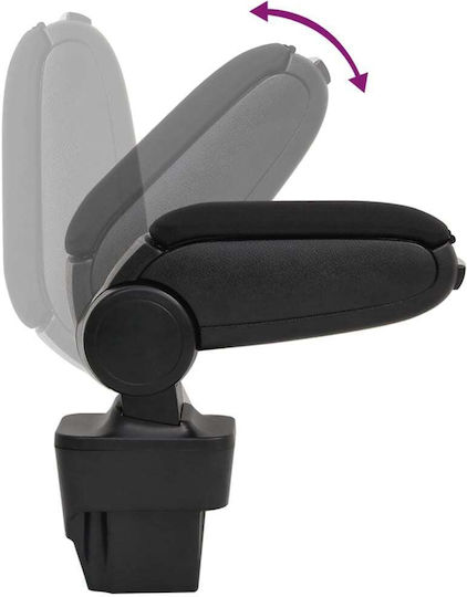vidaXL Car Armrest for Opel Astra Black