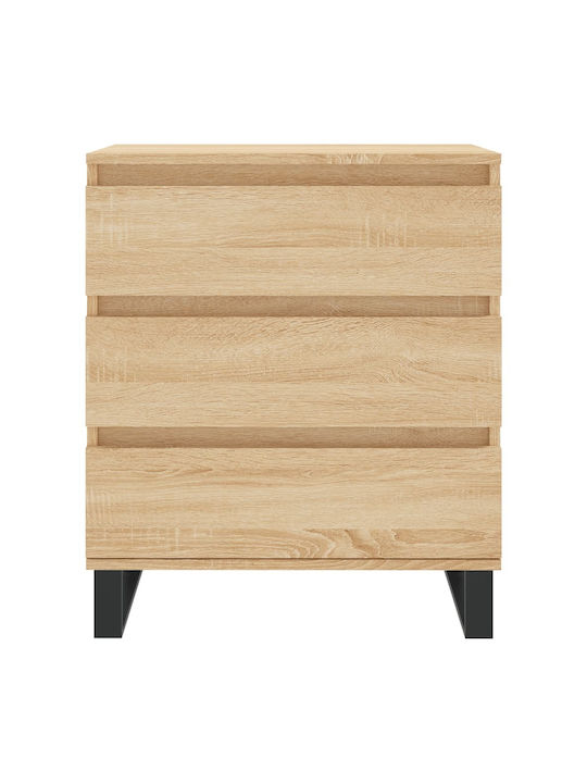 Συρταριέρα Креватокамарас Дървена с 3 чекмеджета 60x35x70cm
