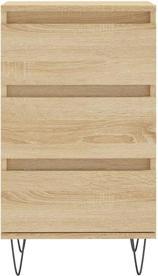 Wooden Chest of Drawers with 3 Drawers 40x35x70cm