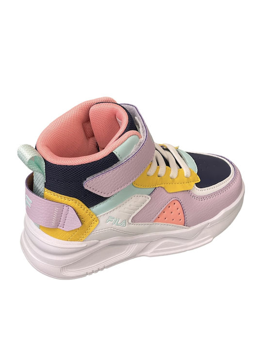 Memory Ayo 2 Kids Sneakers High with Scratch Pink