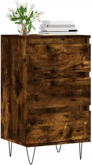 Wooden Chest of Drawers with 3 Drawers 40x35x70cm