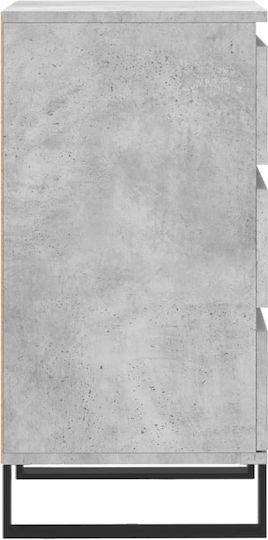Comoda pentru Dormitor cu 3 sertare Gri 40x35x70buc