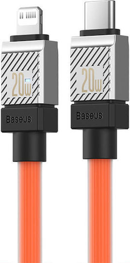 Baseus Coolplay Braided USB to Type-C Cable Πορτοκαλί 2m (CAKW000107)