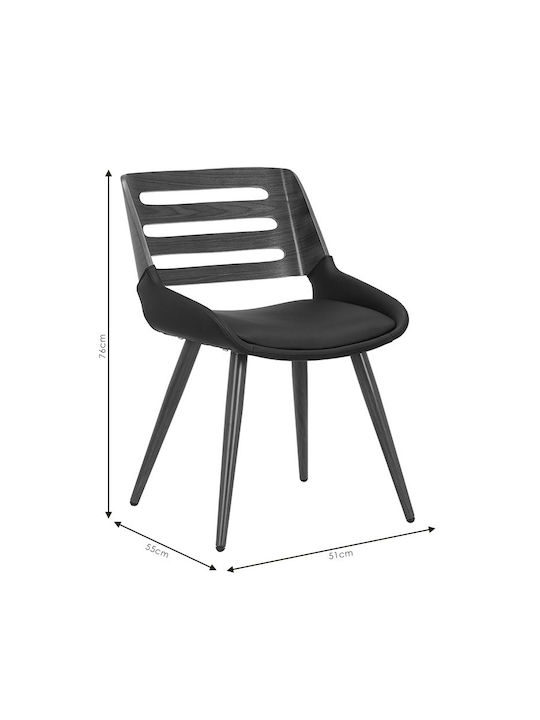 Brody Dining Room Wooden Chair White 51x55x76cm