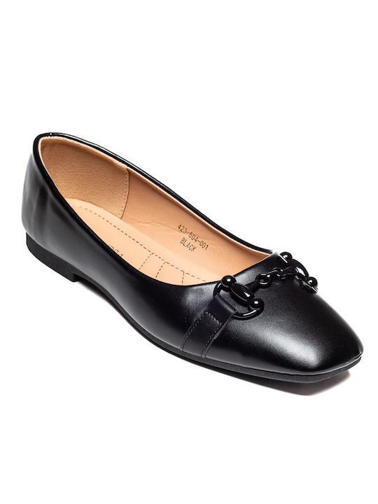 Cassandra Damen Ballerinas in Schwarz Farbe