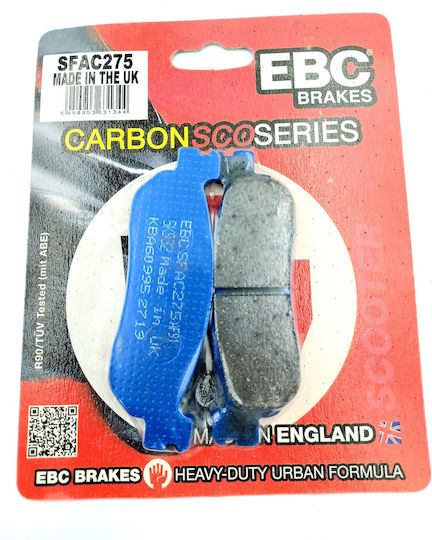 EBC Motorradbremsbeläge Rückseite für Yamaha YP 400