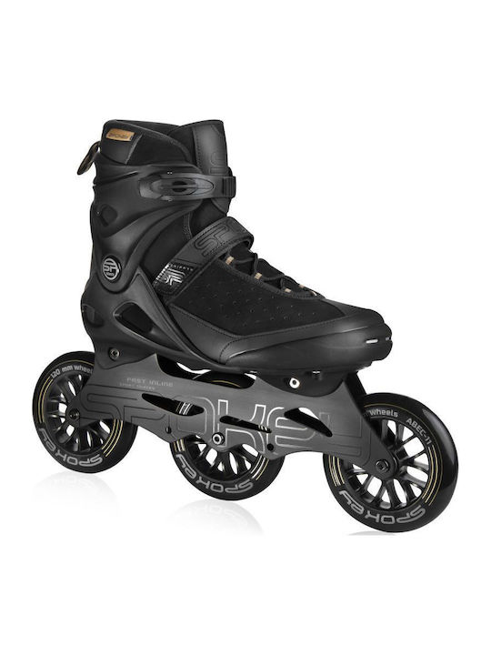 Spokey Prime Pro Inline Rollers Μαύρα Ενηλίκων