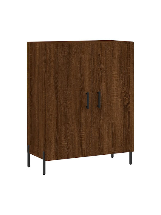 Schrank Boden Brown Oak 69.5x34x90cm