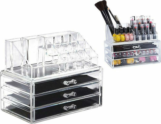 Cosmetic Organizer Case Transparent