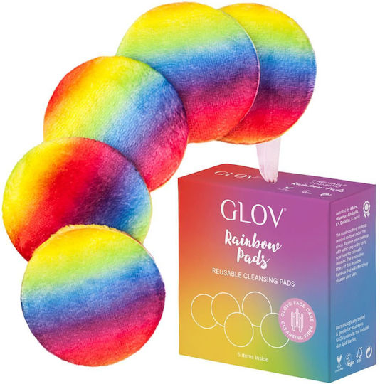 Glov Pads Cârpe Reutilizabile Îndepărtare Machiaj Față 5buc