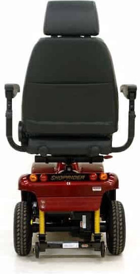 Shoprider Vitorius Scaun Cu Rotile Scooter Scaun Cu Rotile Electric Negru / Roșu 0811144 Roșu