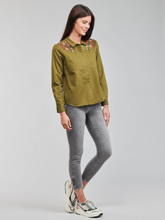 Women's Jean Trousers in Skinny Fit Gray