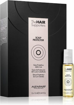 Alfaparf Milano The Hair Supporters Scalp Protector Αμπούλες Μαλλιών Αναδόμησης 12x13ml