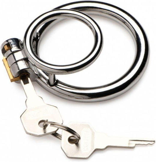 XR COCKRING Δαχτυλίδι Πέους & Όρχεων Μεταλλικό Ασημί