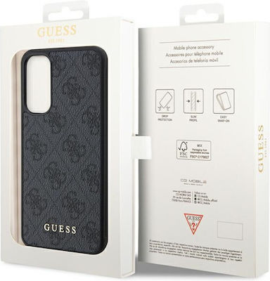 Guess Plastic / Metallic / Synthetic / Synthetic Leather Back Cover Gold (Galaxy A34)