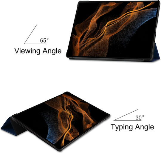 Techsuit FoldPro Flip Cover Μπλε (Galaxy Tab S9 FE+)