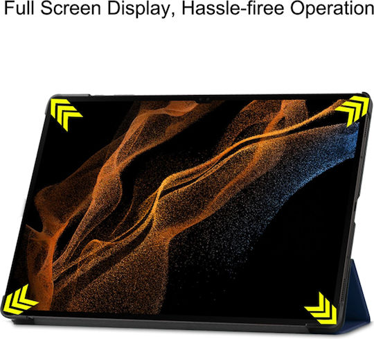 Techsuit FoldPro Flip Cover Μπλε (Galaxy Tab S9 FE+)