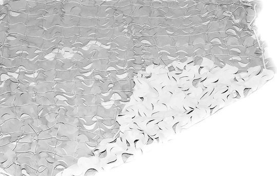 Ecoshadow Ορθογώνιο Δίχτυ Παραλλαγής Λευκό 2x3m 160gr/m²