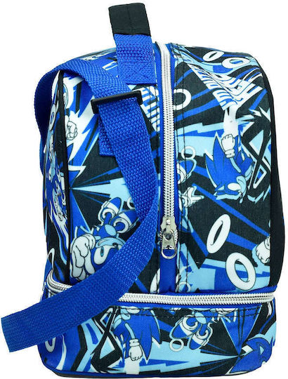 Gim School Shoulder Lunch Bag 4.5lt Blue Harry Potter 20 x 15 x 21cm