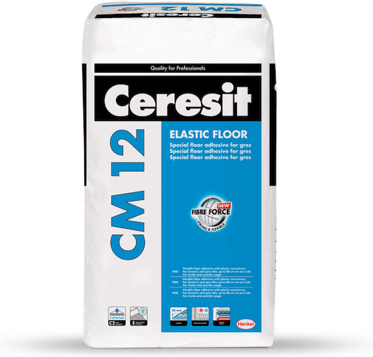Ceresit Bautechnik CM 12 Κόλλα Πλακιδίων Γκρι 25kg