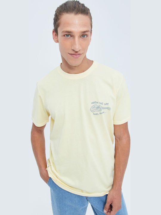 Sun Goes Down T-shirt Yellow