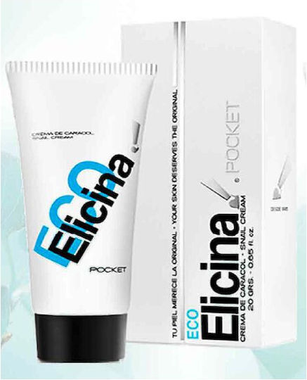 Elicina Eco 24ωρη Ενυδατική & Αντιγηραντική Κρέμα Προσώπου κατά των Ατελειών με Έκκριμα Σαλιγκαριού 20ml