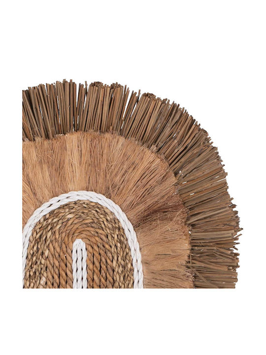 Freebox Wall Decor Brown Wicker Material 32x8x58cm