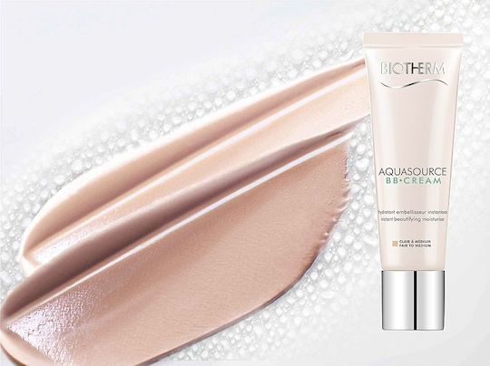 Biotherm Aquasource BB Крем SPF15 Светъл До Среден Дневен Крем За Лице със SPF15 за Хидратация и Несъвършенства по Кожата 30ml