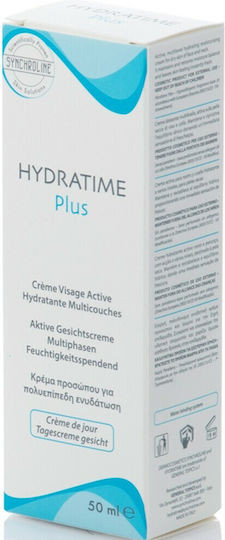 Synchroline Hydratime Plus Хидратиращ Крем За Лице с Хиалуронова Киселина и Церамиди 50мл