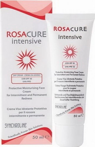 Synchroline Rosacure Intensive Dore Хидратиращ Крем за Лице с Цвят и SPF30 Против Несъвършенства и Акне 30ml