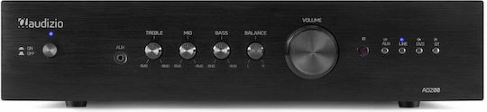 Audizio AD200B Integrated Hi-Fi Amplifier Stereo Black