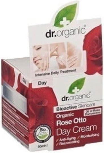 Dr.Organic Rose Otto Cream Face Day with Aloe Vera 50ml