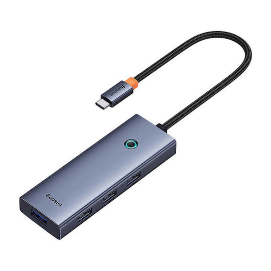 Baseus UltraJoy USB-C Docking Station με HDMI 4K Γκρι