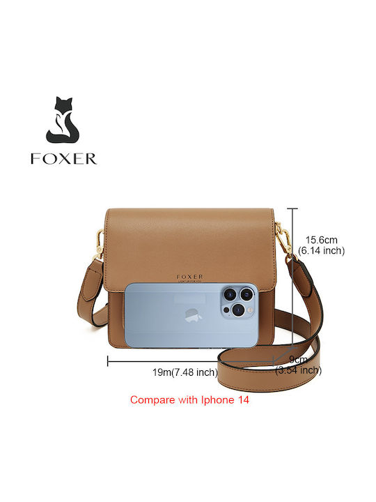 Leather Women's Bag Crossbody Brown