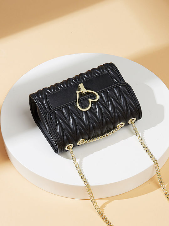 Leather Women's Bag Crossbody Black