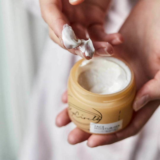 UpCircle Face Moisturiser with Argan Powder Creme Gesicht Tag mit Aloe Vera 50ml
