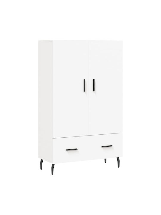 Cabinet Floor White 69.5x31x115cm