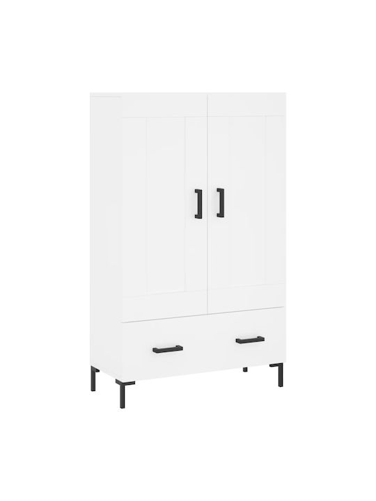 Cabinet Floor White 69.5x31x115cm