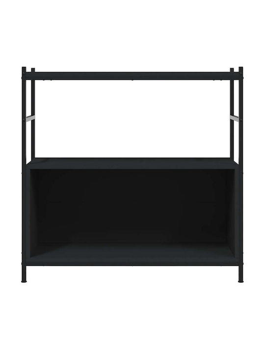 Bibliothek Schwarz 80x30x78.5cm