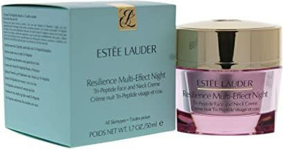Estee Lauder Resilience Multi-Effect Cremă de Față de Noapte 24h pentru Hidratare și Anti-îmbătrânire cu Peptide 50ml