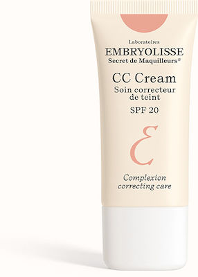 Embryolisse Artist Secret Blemishes & Moisturizing Day CC Cream Suitable for All Skin Types with Hyaluronic Acid 20SPF 30ml